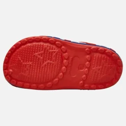 Spiderman Kleinkind Junge Muster Clogs Rot