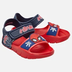 Spiderman Säugling Junge Knöchel Riemen Sandalen Rot