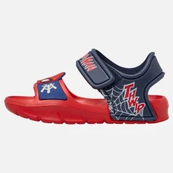 Spiderman Säugling Junge Knöchel Riemen Sandalen Rot