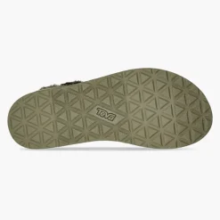 Teva Damen Midform Universal Canvas Sandalen Olive