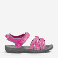 Teva Kinder Tirra schillernde Sandalen Rosa