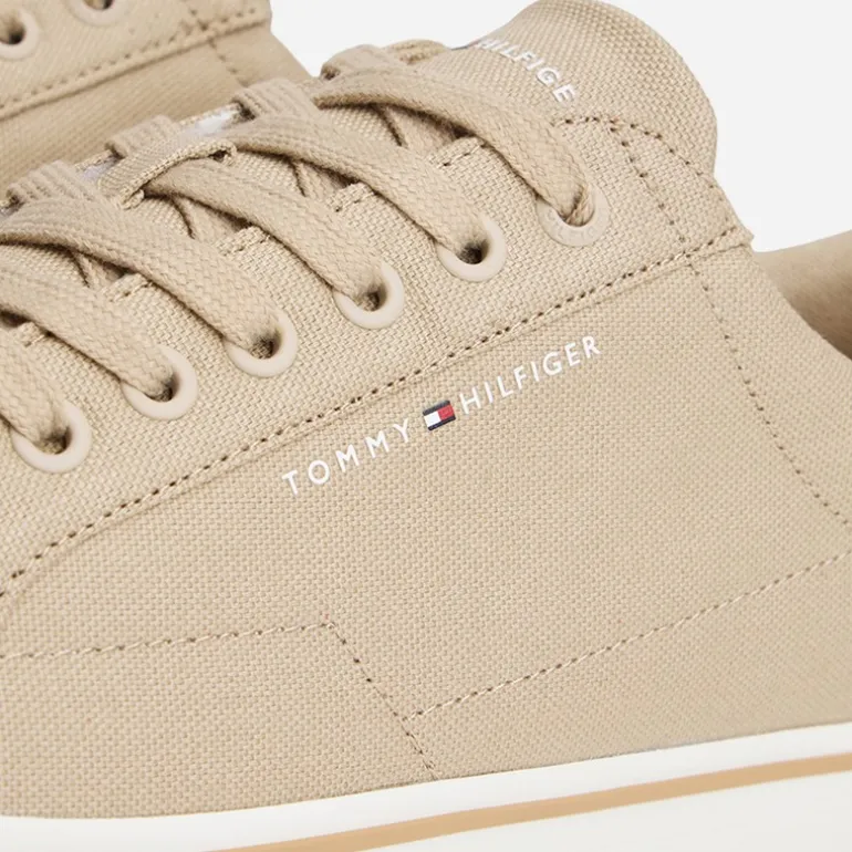 Tommy Hilfiger Herren Vulc Core Turnschuhe Sandalwood