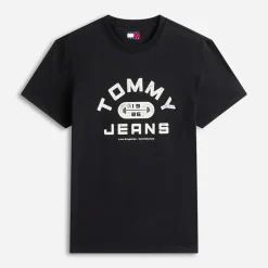 Tommy Jeans Herren TJ Fitness T-Shirt Schwarz