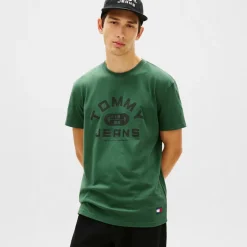 Tommy Jeans Herren TJ Fitness T-Shirt Shadow Pine