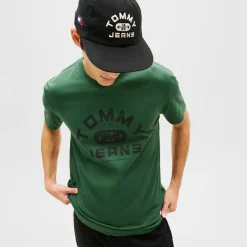 Tommy Jeans Herren TJ Fitness T-Shirt Shadow Pine