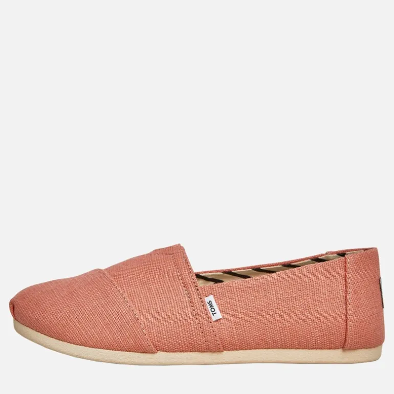 TOMS Damen Canvas Alpargata Espadrilles Pfirsich Rosa