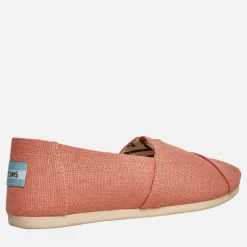 TOMS Damen Canvas Alpargata Espadrilles Pfirsich Rosa