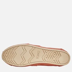 TOMS Damen Canvas Alpargata Espadrilles Pfirsich Rosa