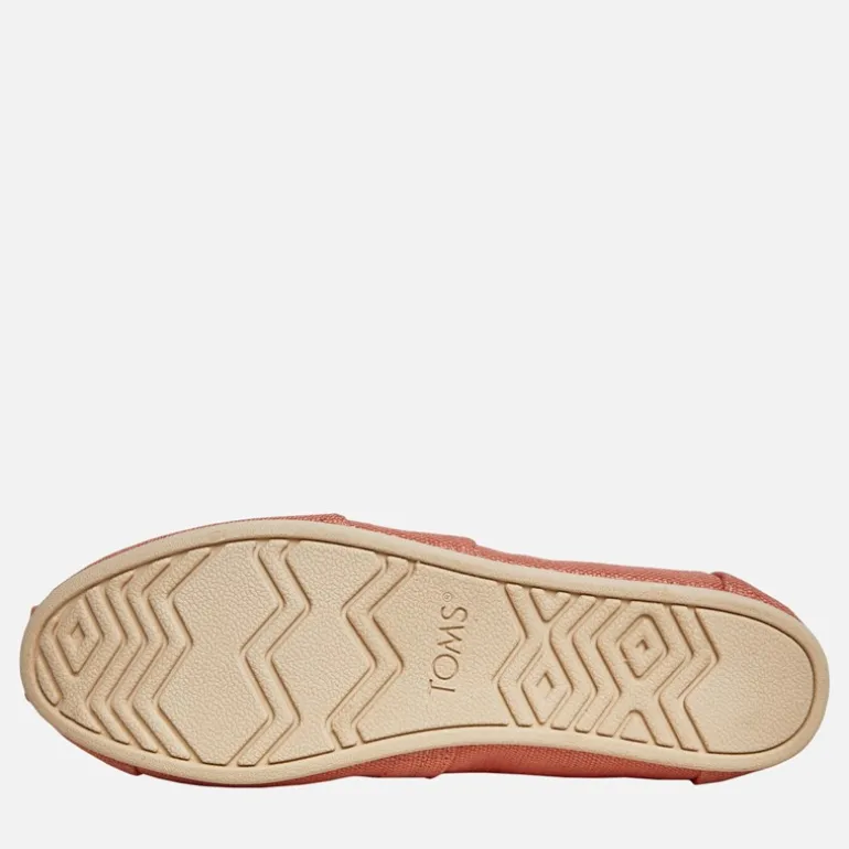 TOMS Damen Canvas Alpargata Espadrilles Pfirsich Rosa