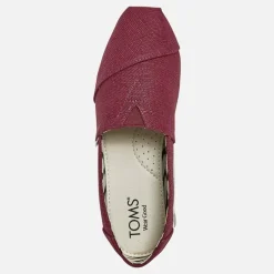 TOMS Damen Canvas Alpargata Espadrilles Dunkel Pflaume