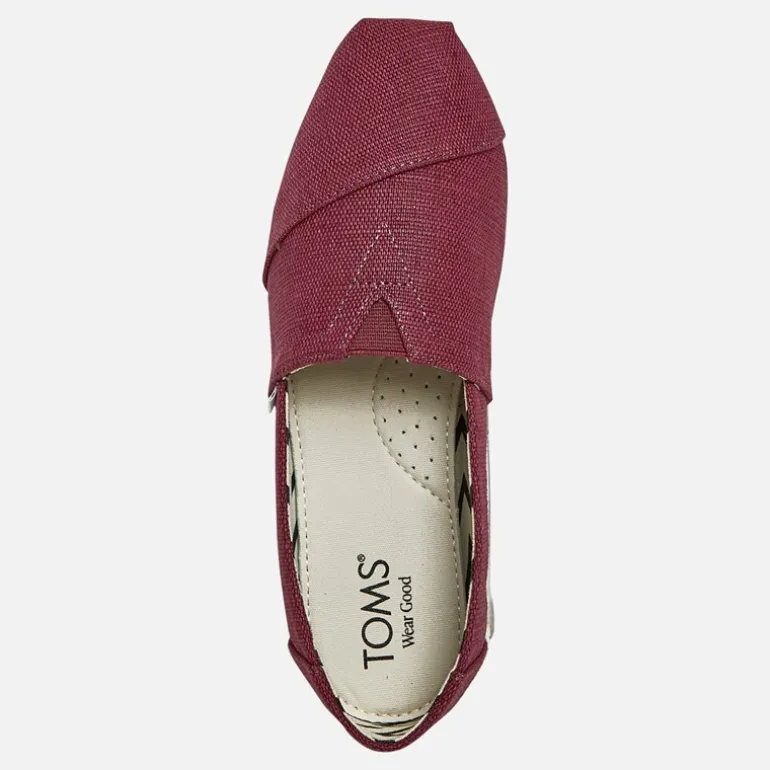 TOMS Damen Canvas Alpargata Espadrilles Dunkel Pflaume