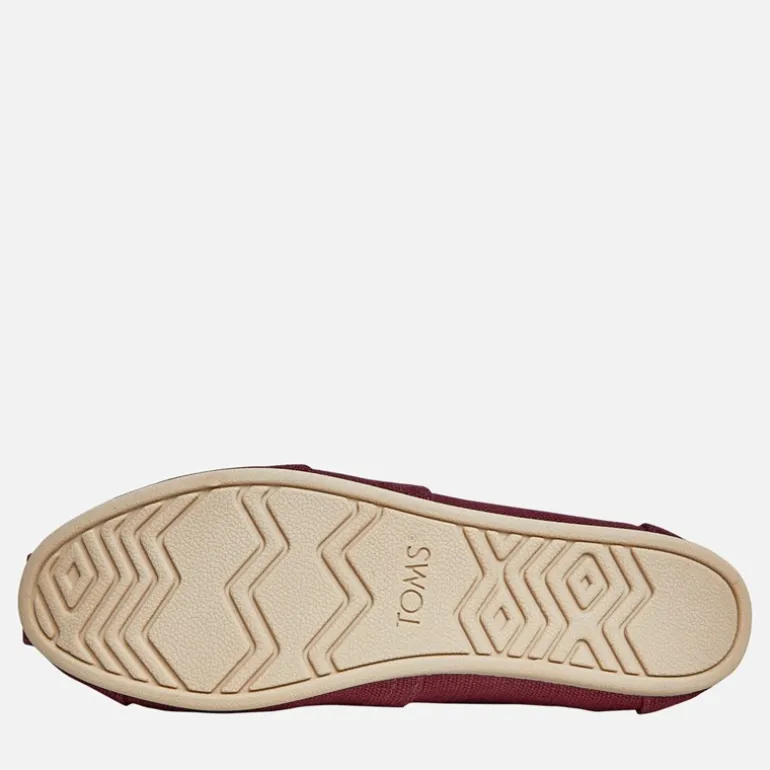 TOMS Damen Canvas Alpargata Espadrilles Dunkel Pflaume