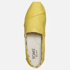 TOMS Damen Leinwand Alpargata Espadrilles Gelb