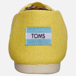 TOMS Damen Leinwand Alpargata Espadrilles Gelb
