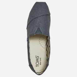 TOMS Herren Canvas Alpargata Espadrilles Dunkel Schiefer