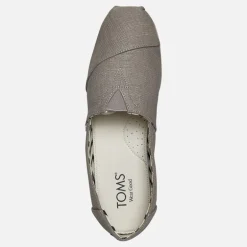 TOMS Herren Canvas Alpargata Espadrilles Grau