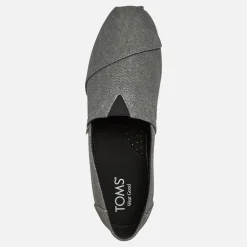TOMS Herren Canvas Alpargata Espadrilles Schwarz Used