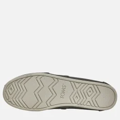 TOMS Herren Canvas Alpargata Espadrilles Schwarz Used