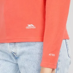 Trespass Damen Shiner Fleecejacken Orange