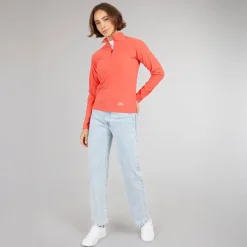 Trespass Damen Shiner Fleecejacken Orange