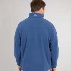 Trespass Herren Bernal Fleecejacke mit durchgehendem Reißverschluss Marineblau