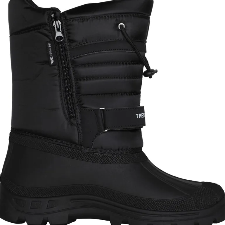 Trespass Herren Dodo Snow Snowboots/Winterstiefel Schwarz
