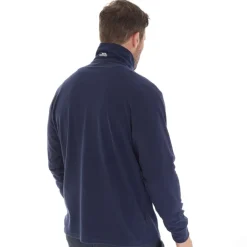 Trespass Herren Masonville 1/2 Reißverschluss Micro Fleece Marineblau