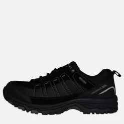 Trespass Herren Scarp Waterproof Wanderstiefel Schwarz