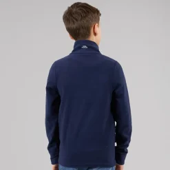 Trespass Junior Junge Masonville 1/2 Reißverschluss Micro Fleece Marineblau