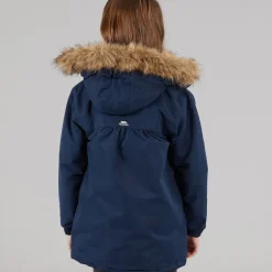 Trespass Junior Mädchen Larission Isolierte Wasserdichte Parka Marineblau