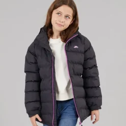 Trespass Mädchen Amira Waterproof Padded Leistung/Technik Grau