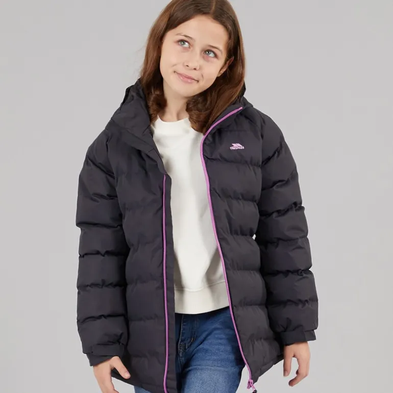 Trespass Mädchen Amira Waterproof Padded Leistung/Technik Grau