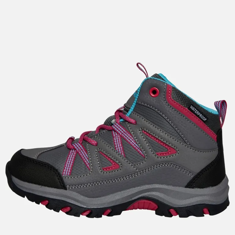 Trespass Mädchen Gillon 2 Mid Waterproof Wanderstiefel Grau