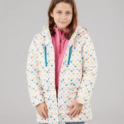 Trespass Mädchen Suzee Regenschirm Gepolsterte Kapuzenjacke Multi