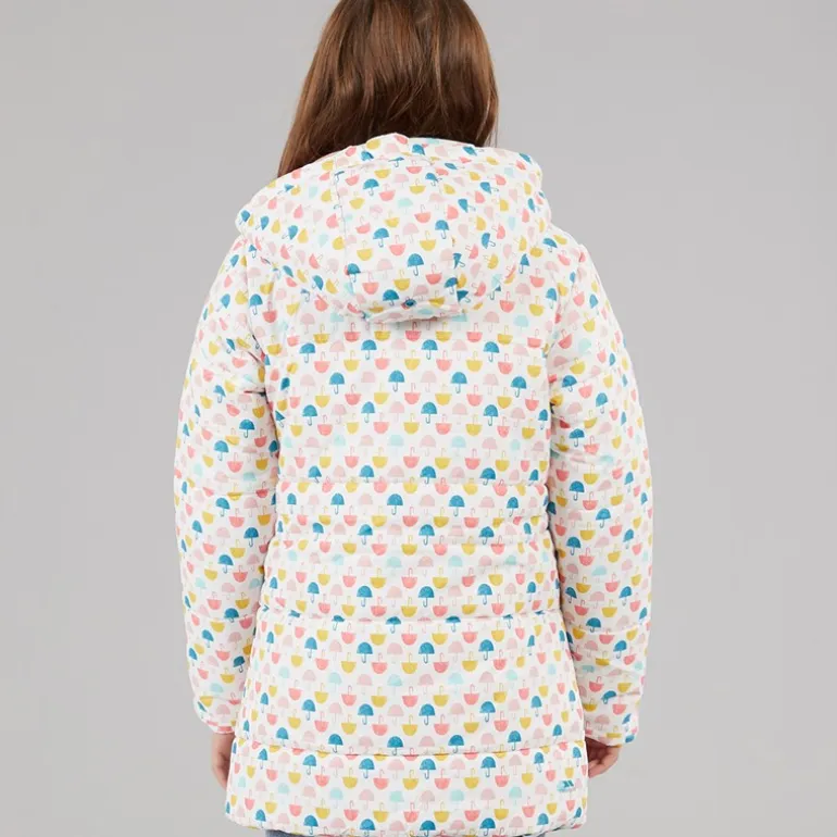 Trespass Mädchen Suzee Regenschirm Gepolsterte Kapuzenjacke Multi
