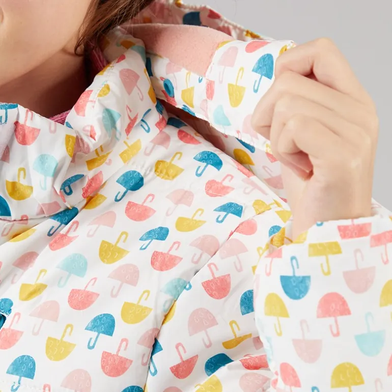 Trespass Mädchen Suzee Regenschirm Gepolsterte Kapuzenjacke Multi