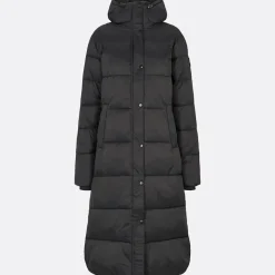 True North Damen Iza Steppmantel Schwarz
