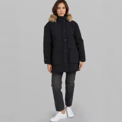 True North Damen Majlis Parka Schwarz