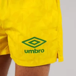 Umbro Herren Renn Badehosen Gelb/Grün
