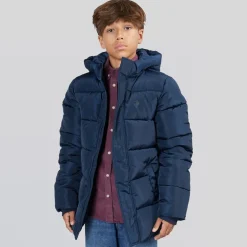 U.S. POLO ASSN. Junge Winterjacke Dunkelblau Blazer