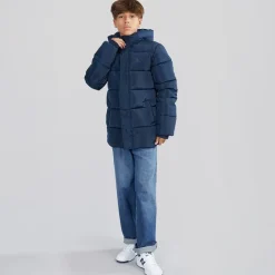U.S. POLO ASSN. Junge Winterjacke Dunkelblau Blazer