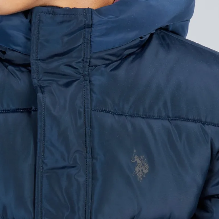 U.S. POLO ASSN. Junge Winterjacke Dunkelblau Blazer
