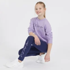 U.S. POLO ASSN. Mädchen Script Sportanzüge Blau