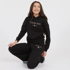 U.S. POLO ASSN. Mädchen Sportanzüge Schwarz