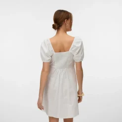 Vero Moda Damen Jutty Kleid Snow White