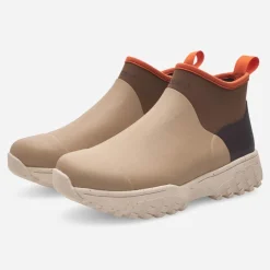 Woden Damen Irene Wasserdichte Gummistiefel 259 Coffee Cream Multi