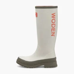 Woden Damen Le wasserdichte Gummistiefel 149 Stone