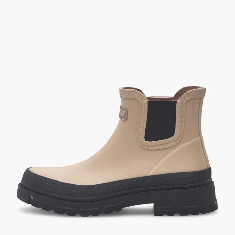 Woden Damen Liv Wasserdichte Gummistiefel 852 Coffee Cream