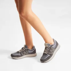 Woden Damen Rigmor Open Mesh Sneaker 051 Dark Grey