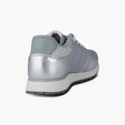 Woden Damen Ronja Metallic Sneaker 039 Silver